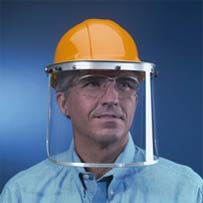 Universal Face Shield for Hard Hats