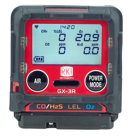 RKI GX-3R Four Gas Confined Space Meter Sale